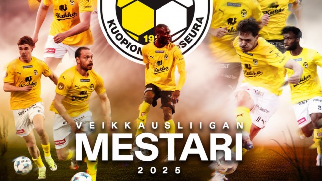 Klub Conference League KuPS raih gelar liga Finlandia kedua kalinya berturut-turut