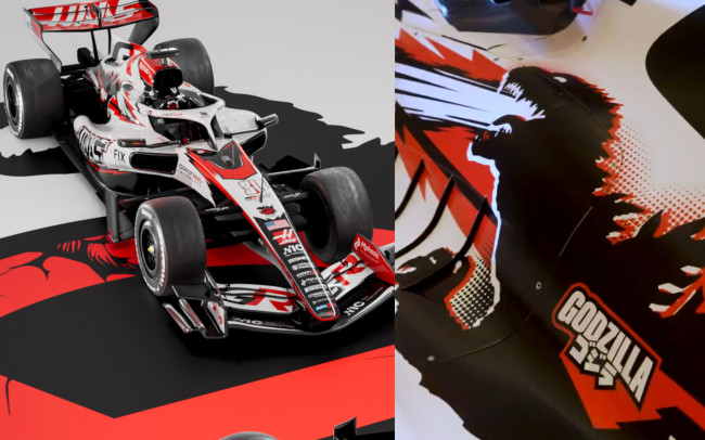 Haas F1 Team mengungkapkan livery khusus yang menampilkan Godzilla sebelum Grand Prix Jepang