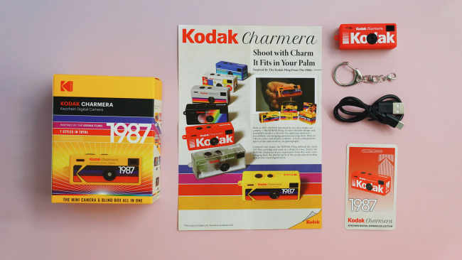 Kodak telah membuat kamera baru yang pas di gantungan kunci
