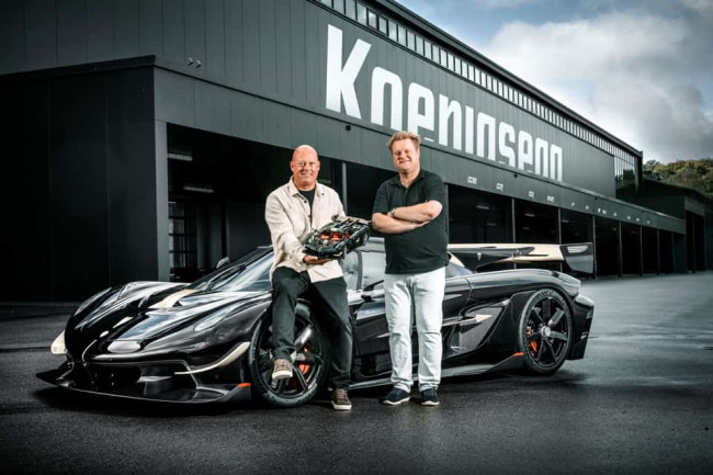 Lego membuat versi seukuran aslinya dari Tombak Koenigsegg Sadair yang mencapai 111 km/jam