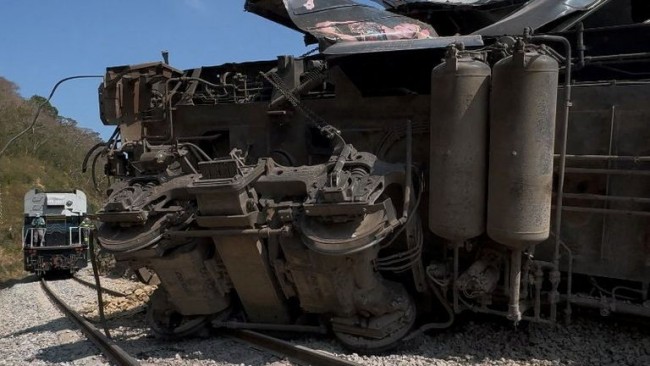 Kereta Meksiko tergelincir menewaskan sedikitnya 13 orang di Oaxaca