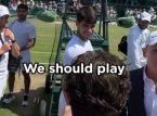 Saat Carlos Alcaraz bertemu Tom Holland di Wimbledon hari ini: "Kita harus bermain"... golf?
