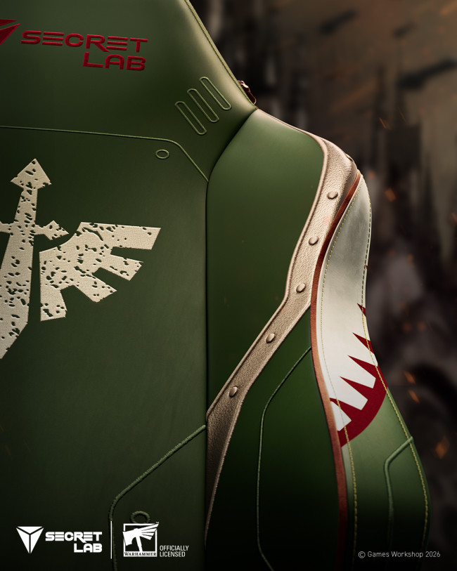Secretlab meluncurkan Warhammer 40.000 Titan Evo dan Skin baru