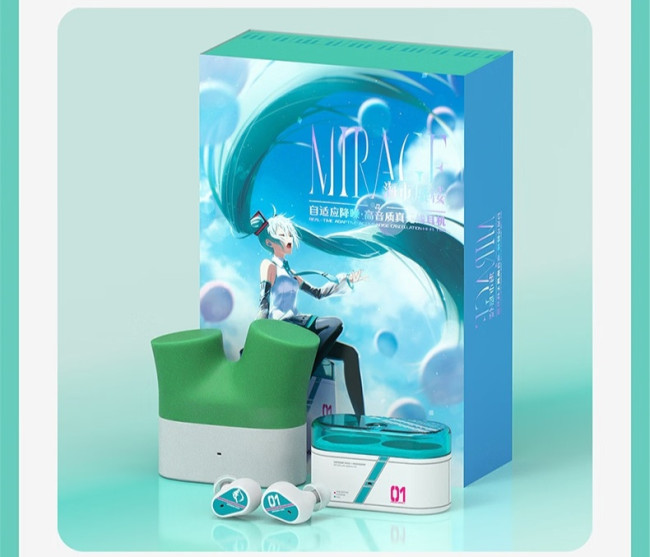 Hatsune Miku mendapatkan earbud nirkabel resmi