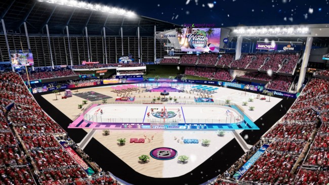 Stadion bisbol Miami berubah menjadi stadion hoki es untuk NHL Winter Classic