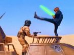 Mark Hamill memiliki tendangan gagalnya yang indah di Return of the Jedi