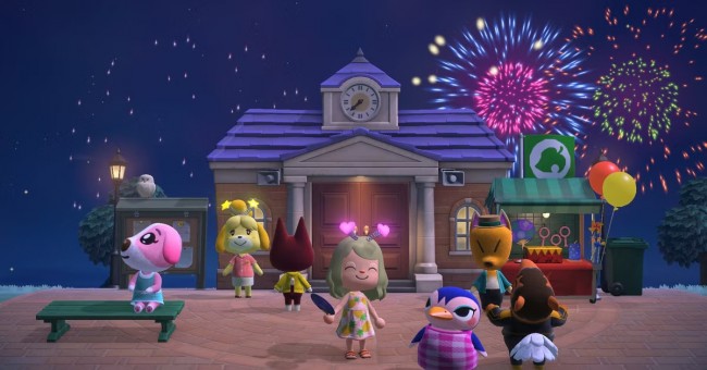 Selamat Tahun Baru dari dunia game