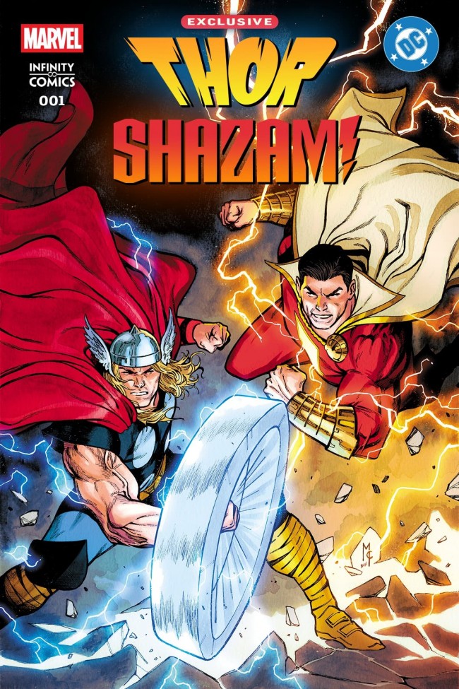 Harapkan cuaca buruk dalam komik crossover Thor dan Shazam