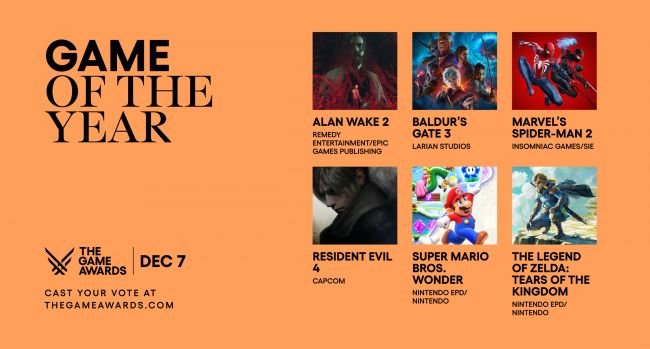Semua pemenang dari The Game Awards