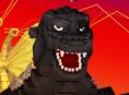 Godzilla menyerang Minecraft 