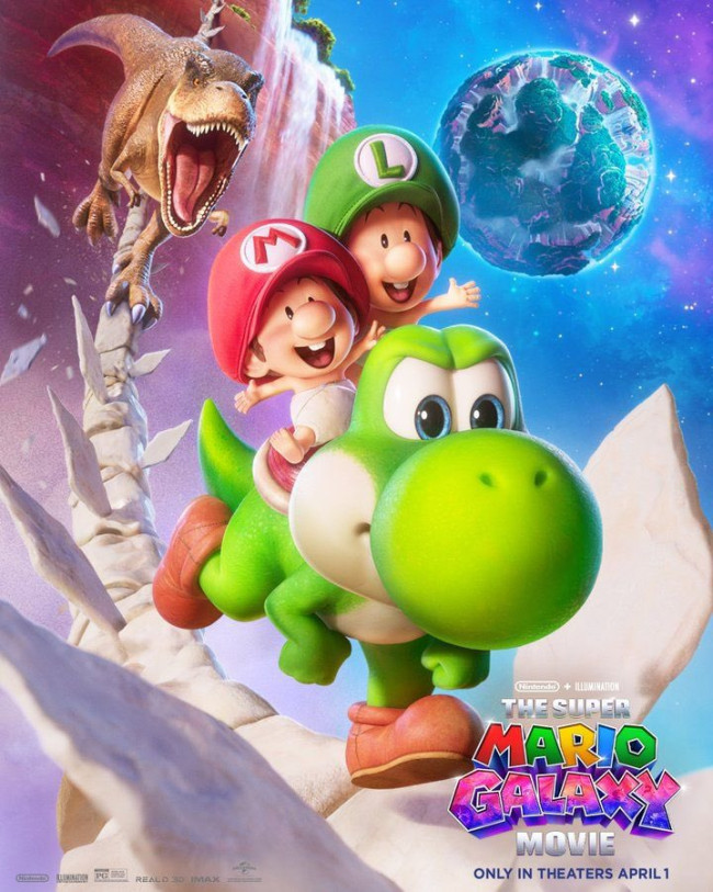 Lihat semua poster karakter baru dari The Super Mario Galaxy Movie 