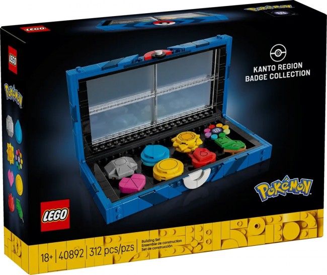 Bocoran menggoda Koleksi Lencana Gym dan set Lego Pokémon Center