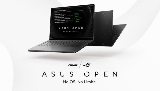 ASUS Open memungkinkan Anda membeli PC tanpa sistem operasi