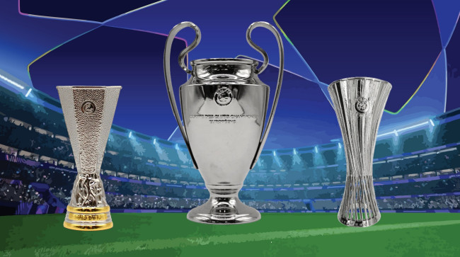Final Liga Champions, Liga Europa, dan Liga Konferensi: Waktu, tempat, dan tim
