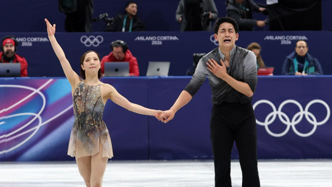 Skater Jepang Riku Miura dan Ryuichi Kihara memenangkan medali emas dengan musik Gladiator