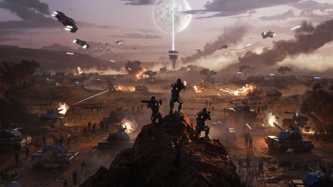 Ashes of the Singularity II Pratinjau Gameplay: Laser, robot, tank, ya ampun!