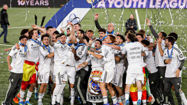 Tim Real Madrid U-19 Raih Liga Pemuda UEFA, kiper dipanggil Arbeloa