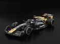 Mattel menawarkan model skala 1:64 dari mobil APXGP F1 Brad Pitt