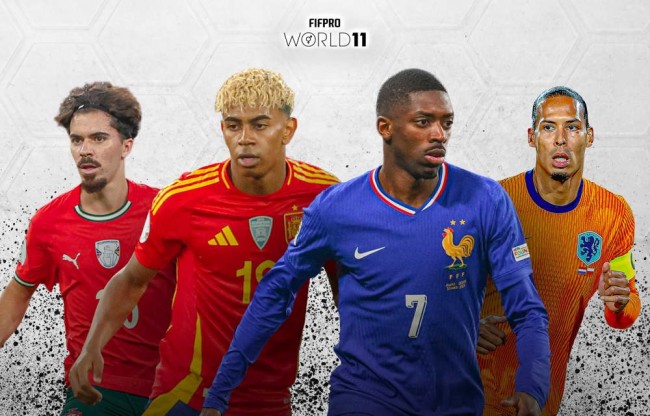 Ini adalah 26 pemain dalam daftar pendek FIFPRO Men's World 11 pada tahun 2025