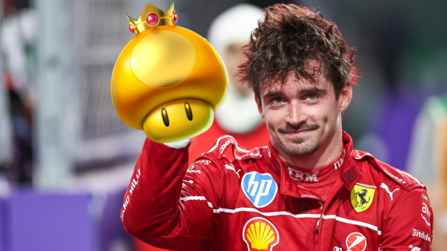 Charles Leclerc membandingkan mengendarai mobil Formula 1 baru dengan meraih jamur di Mario Kart