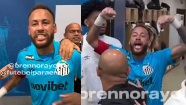 Neymar kehilangan kendali dalam provokasi memalukan melawan rival di Copa Brasil