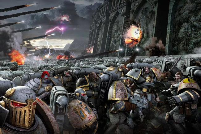 Games Workshop mengatakan seorang seniman, bukan AI, memberi Marinir Luar Angkasa jari ekstra dalam seni baru