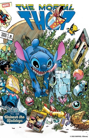 Stitch kembali untuk menghiasi sampul beberapa komik Marvel yang akan datang