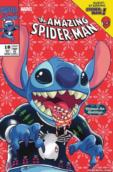 Stitch kembali untuk menghiasi sampul beberapa komik Marvel yang akan datang