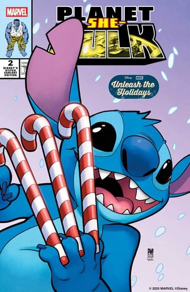 Stitch kembali untuk menghiasi sampul beberapa komik Marvel yang akan datang
