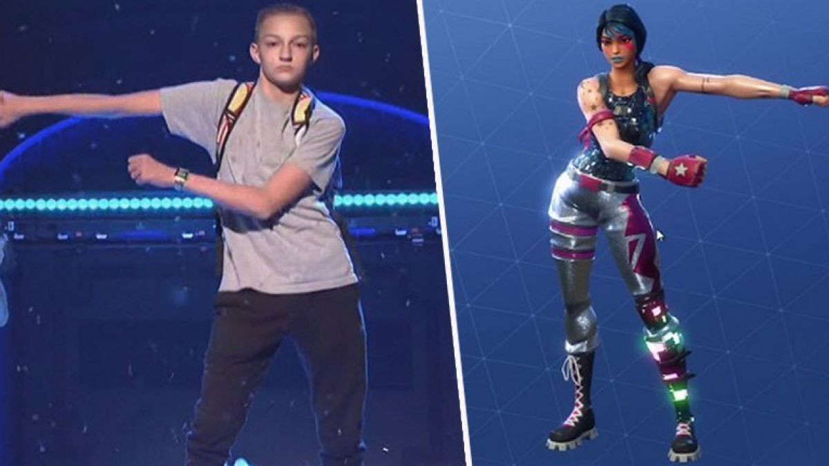 backpack kid dance fortnite