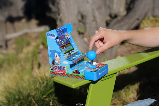 Sega dan MyArcade mengumumkan dua mesin Sonic mini Arcade