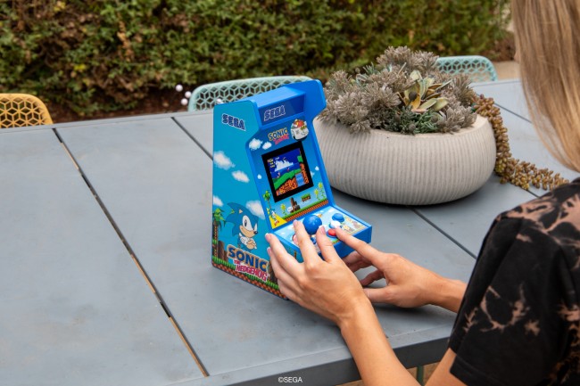 Sega dan MyArcade mengumumkan dua mesin Sonic mini Arcade