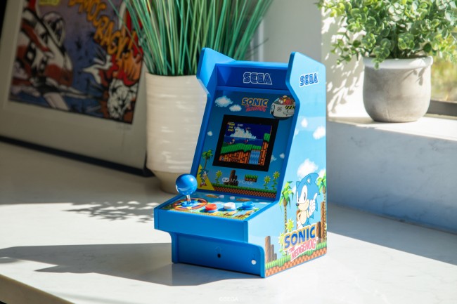 Sega dan MyArcade mengumumkan dua mesin Sonic mini Arcade
