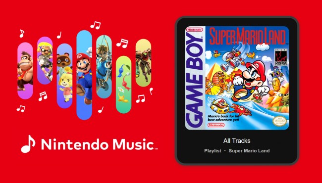 Soundtrack Super Mario Land sekarang dapat dinikmati melalui Nintendo Music