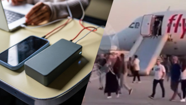 Pesawat di Turki dievakuasi setelah asap keluar dari power bank pengisi daya portabel