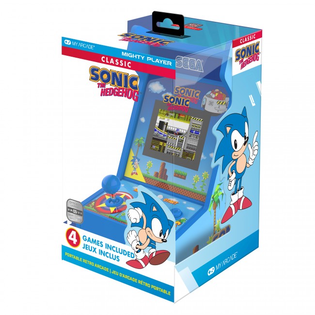 Sega dan MyArcade mengumumkan dua mesin Sonic mini Arcade