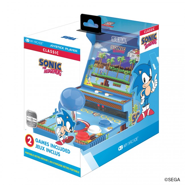Sega dan MyArcade mengumumkan dua mesin Sonic mini Arcade
