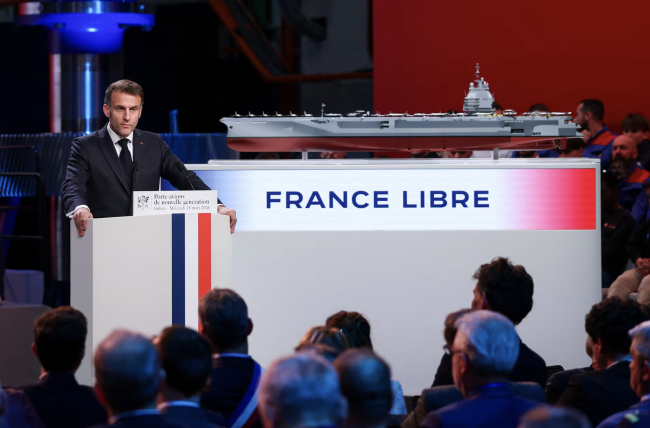 Prancis menamai kapal induk berikutnya "France Libre "