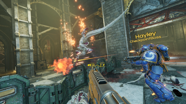 Warhammer 40,000: Space Marine VR adalah satu-satunya saat saya tidak mabuk perjalanan di VR