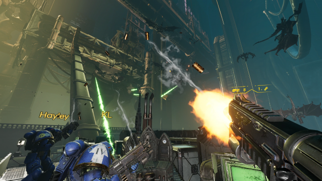 Warhammer 40,000: Space Marine VR adalah satu-satunya saat saya tidak mabuk perjalanan di VR