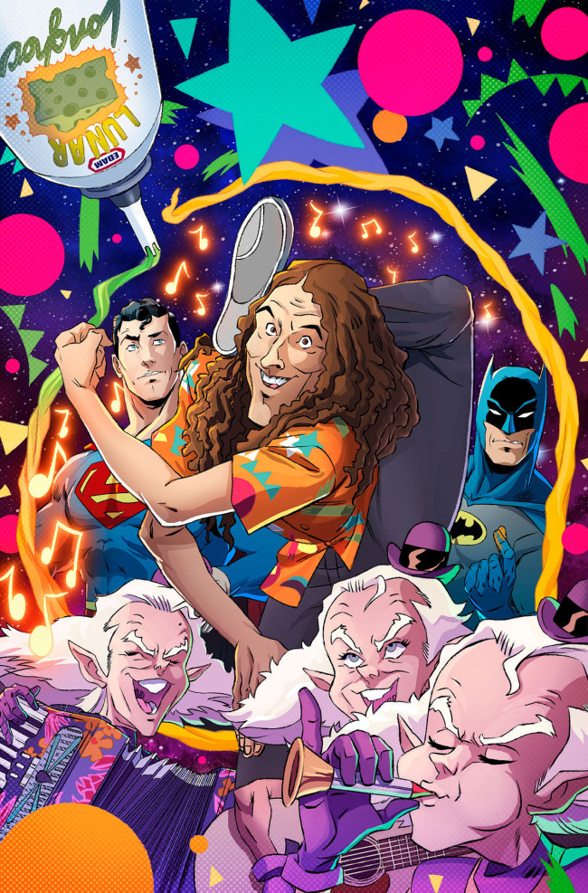 Superman, Batman, dan Weird Al Yankovic... DC meluncurkan komik teraneh di dunia