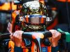 Juara F1 Lando Norris kembali ke trek dalam tes pascamusim dan menunjukkan helm emas