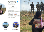 Bintang NBA Kyrie Irving mengubah gambar profil sebagai solidaritas dengan anak-anak Palestina yang diblokir untuk pergi ke sekolah