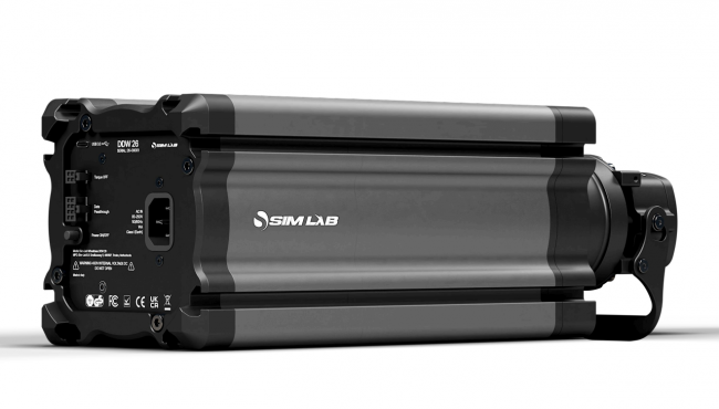 Ini adalah jarak sumbu roda pertama Simlab, DDX Torquesync