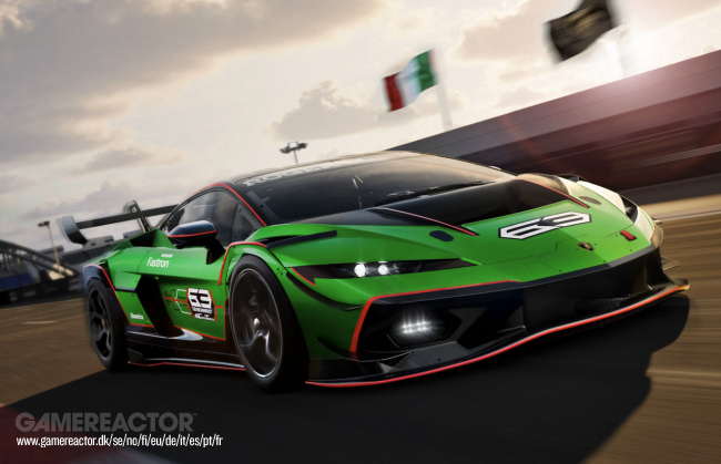 Ini adalah versi balap dari Lamborghini Temerario