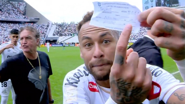 Neymar digantikan oleh kesalahan wasit saat Santos menderita kekalahan tumpul lainnya