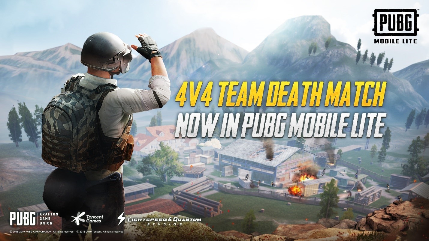 Gambar Dari PUBG Mobile Lite Dapatkan 4v4 Team Deathmatch 1 1