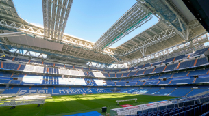 UEFA mendenda Real Madrid dan memerintahkan penutupan sebagian stadion Bernabéu 
