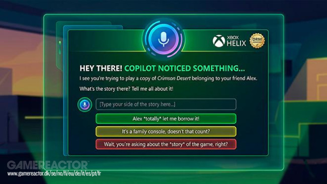 DRM berbasis Project Helix Copilot tampaknya bocor