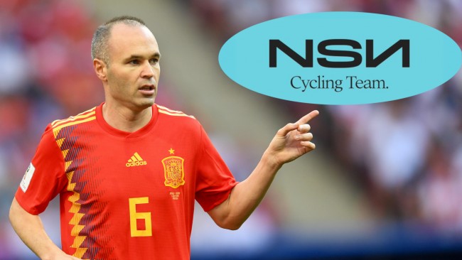 Mantan tim bersepeda Israel berubah menjadi NSN Cycling, dengan DNA Swiss dan Spanyol, didukung oleh perusahaan Iniesta